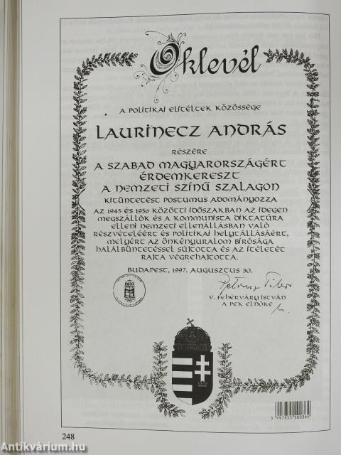 Cseppek a tengerből (dedikált példány)