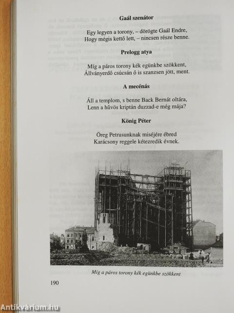 Szögedi olvasókönyv (dedikált példány)