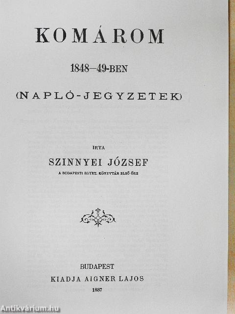 Komárom 1848-49-ben