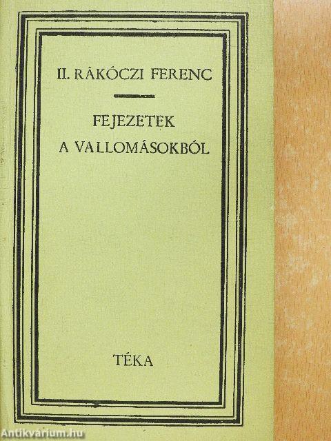 Fejezetek a vallomásokból