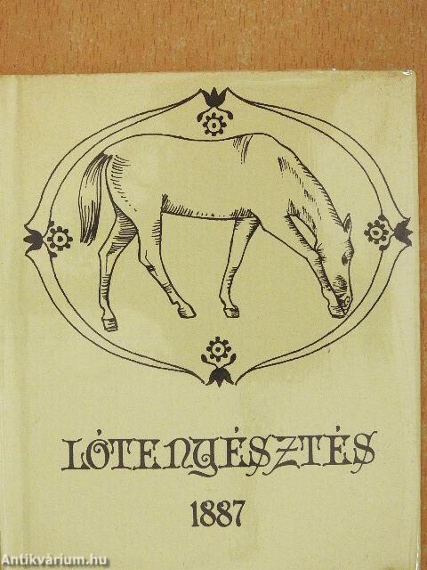 Szarvasmarhatenyésztés 1887/Lótenyésztés 1887