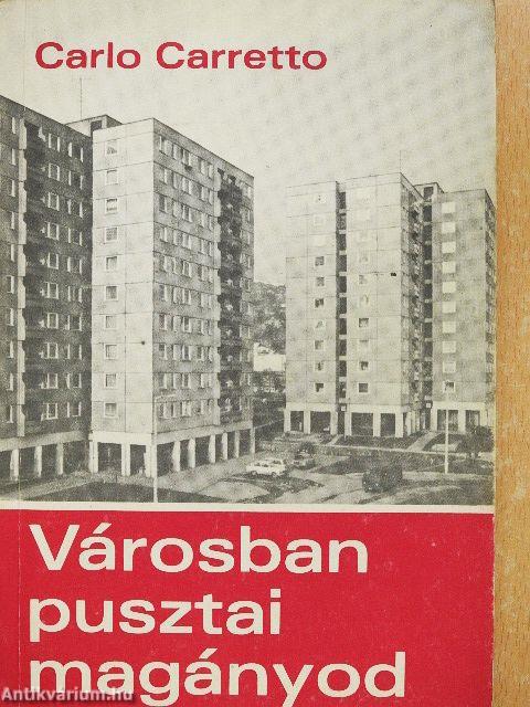 Városban pusztai magányod