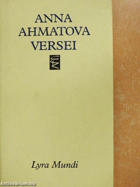 Anna Ahmatova versei