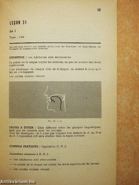 Exercices systématiques de Prononciation Francaise 1-2.