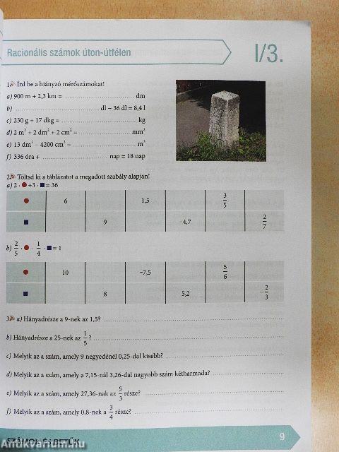 Matematika 8. - Munkafüzet