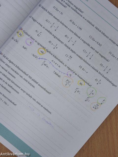 Matematika 8. - Munkafüzet