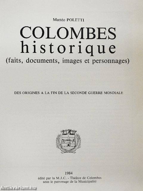 Colombes historique