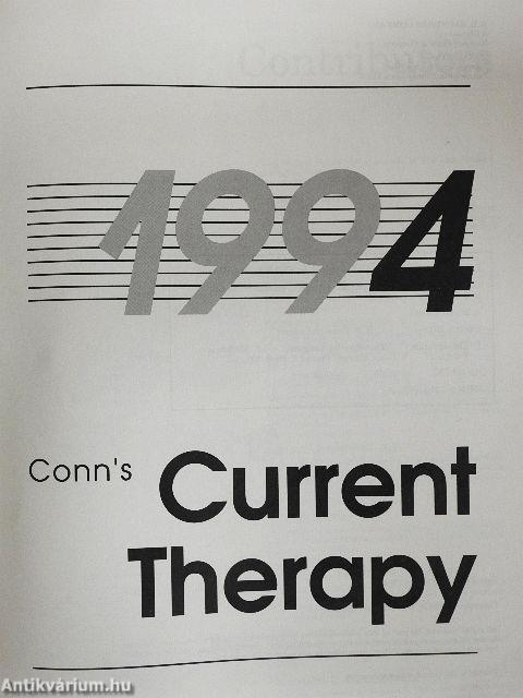 Conn's Current Therapy 1994