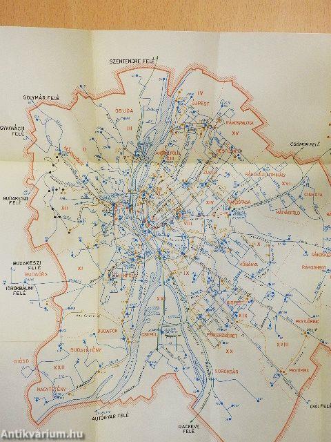 Budapesti utcajegyzék 1974