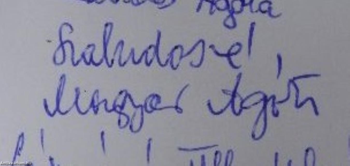 125 éves az Alsóvárosi Általános Iskola (többszörösen dedikált és aláírt példány)