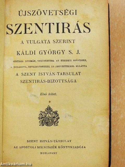 Újszövetségi Szentirás I. (töredék)