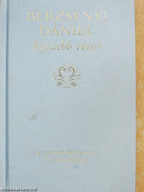Berzsenyi Dániel legszebb versei