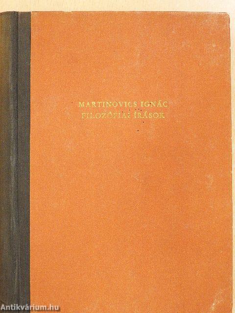 Filozófiai írások