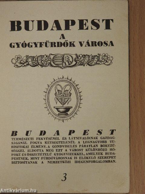 Budapest, a gyógyfürdők városa