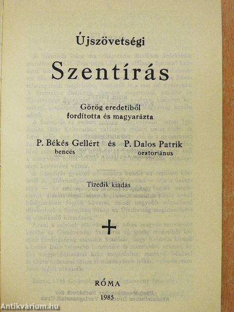 Újszövetségi Szentírás