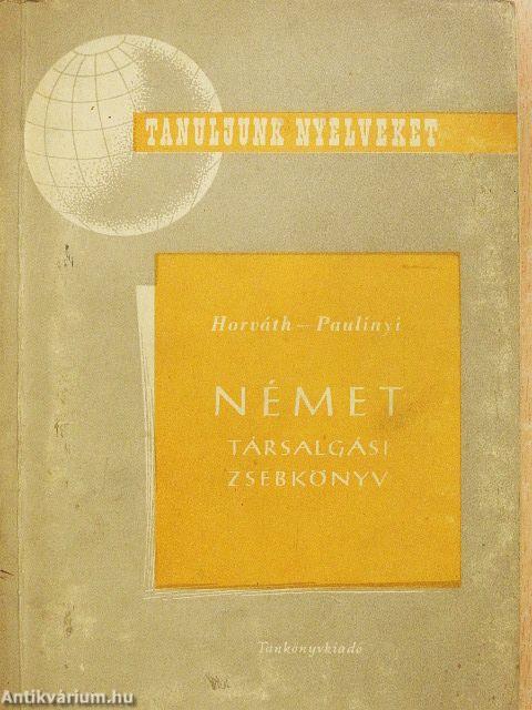 Német társalgási zsebkönyv