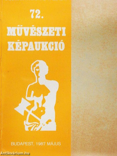 Bizományi Áruház Vállalat 72. képaukció