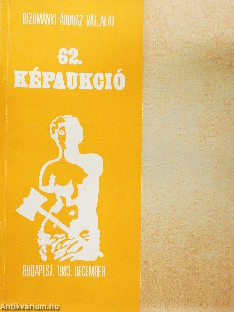 Bizományi Áruház Vállalat 62. képaukció