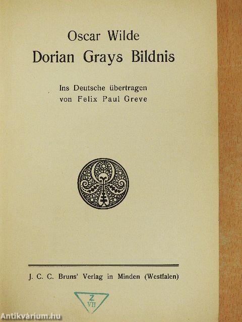 Dorian Grays Bildnis