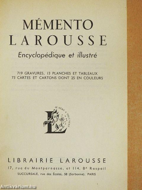 Mémento Larousse