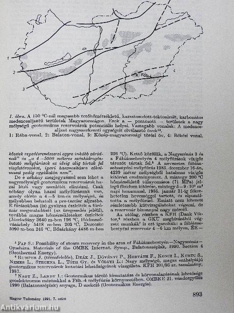 Magyar Tudomány 1991. július