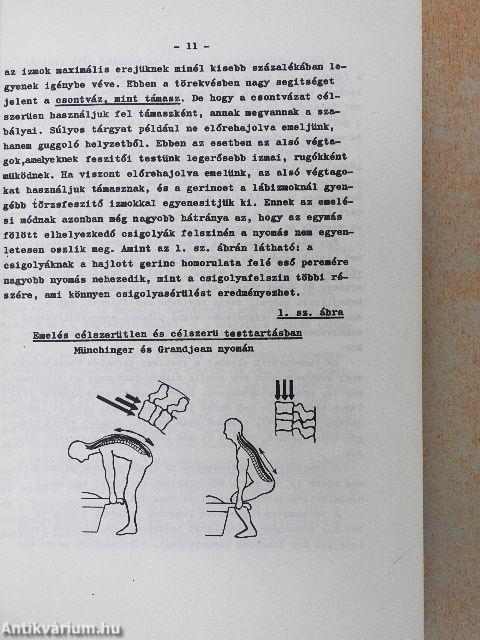 Munkaélettan, munkaegészségügy és biztonságtechnika