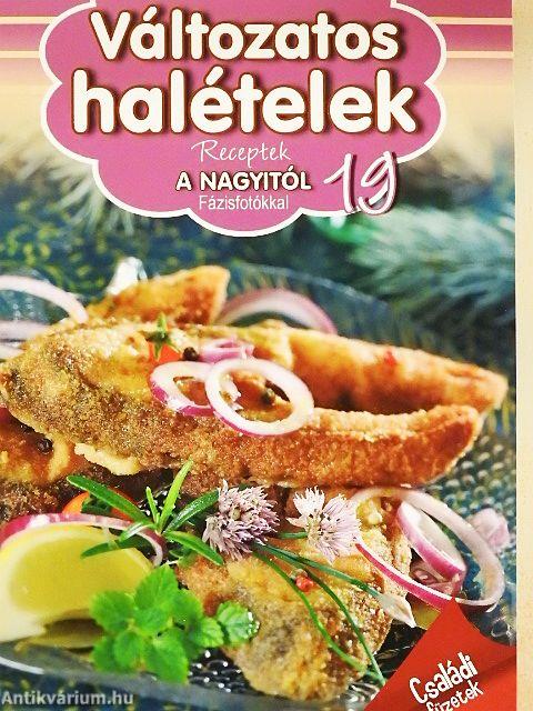 Változatos halételek