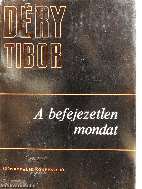 A befejezetlen mondat 1-2.