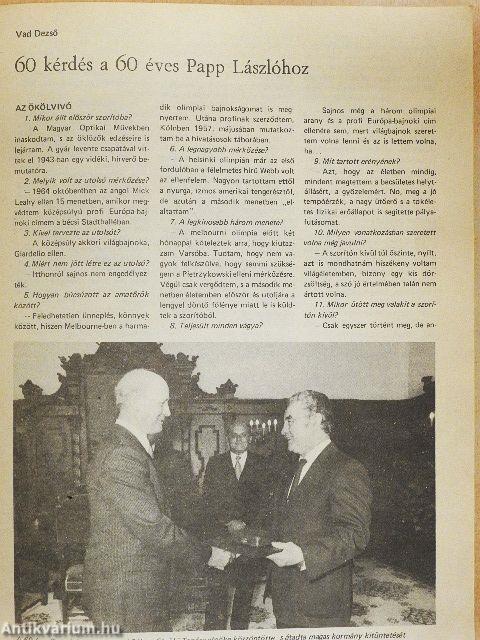 Papp László hatvan éves