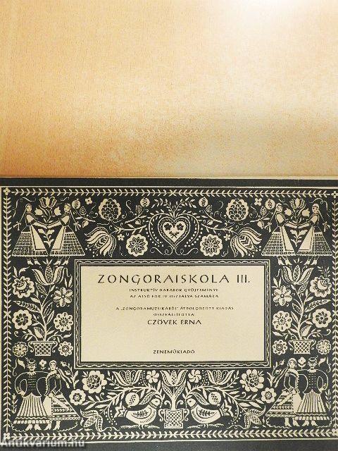 Zongoraiskola III.