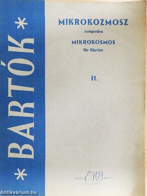 Mikrokozmosz zongorára II.