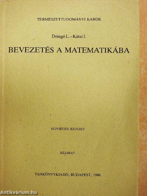 Bevezetés a matematikába
