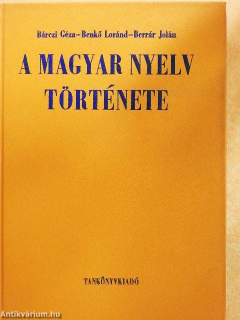 A magyar nyelv története