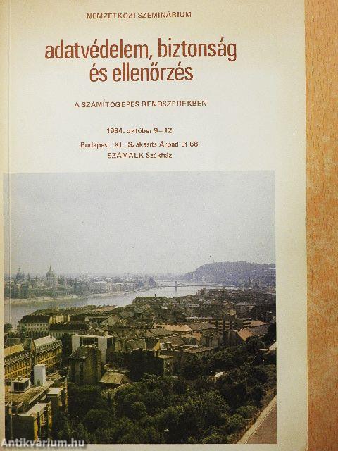 Adatvédelem, biztonság és ellenőrzés a számítógépes rendszerekben