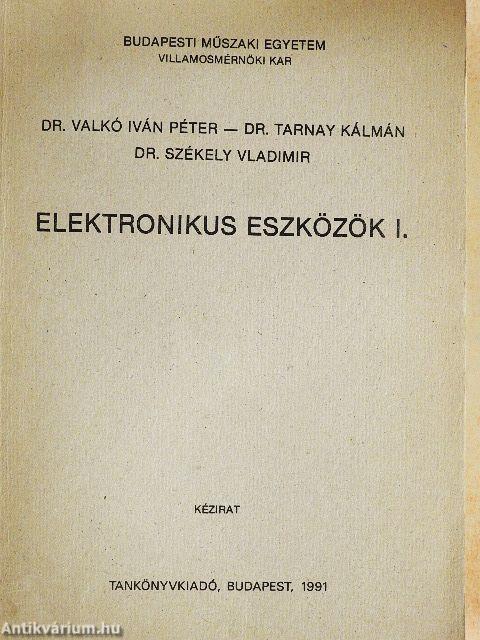Elektronikus eszközök I.