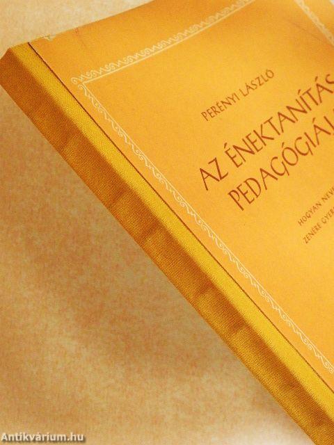 Az énektanítás pedagógiája