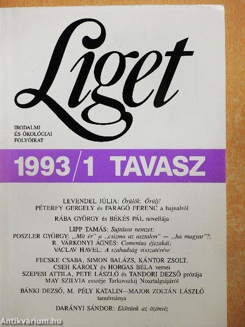 Liget 1993. Tavasz-tél
