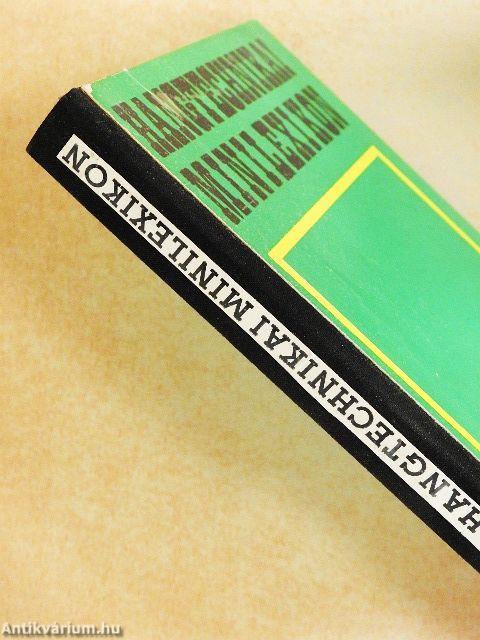 Hangtechnikai minilexikon