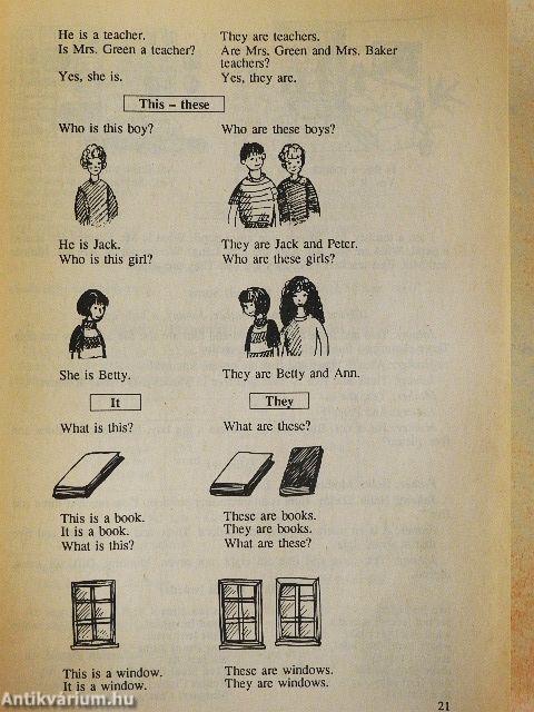 Angol nyelvkönyv kezdőknek