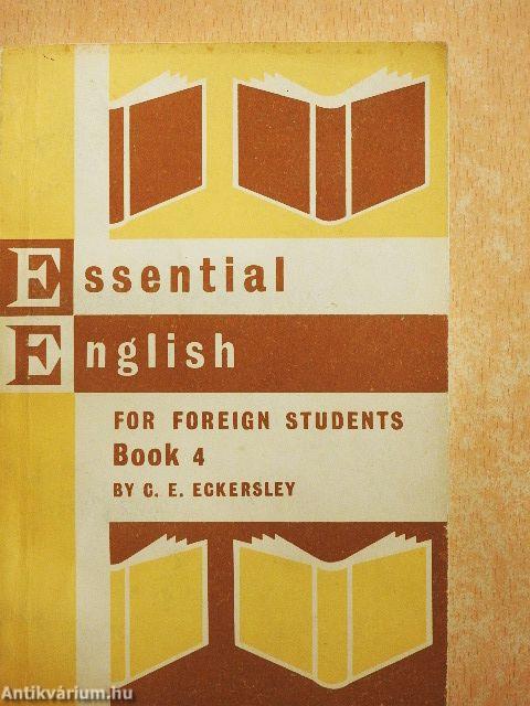 Essential English for Foreign Students Book 4.