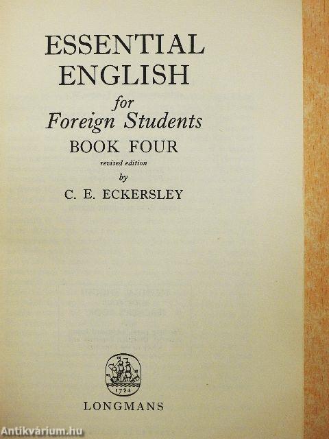 Essential English for Foreign Students Book 4.