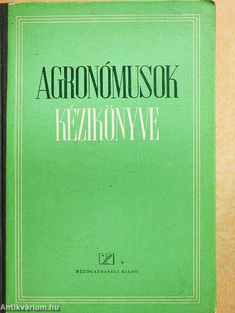 Agronómusok kézikönyve