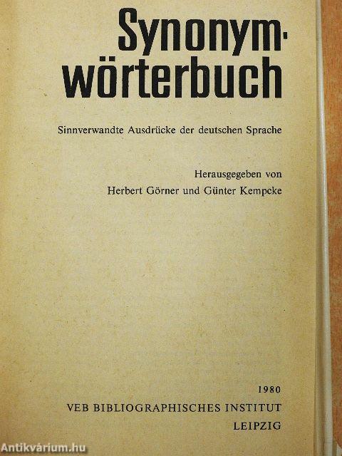 Synonymwörterbuch