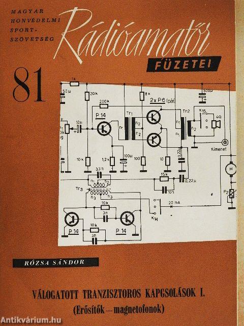 Válogatott tranzisztoros kapcsolások I.