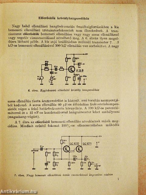 Válogatott tranzisztoros kapcsolások I.