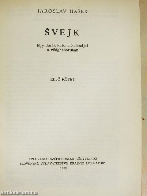 Svejk I-II.
