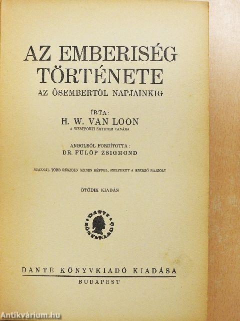 Az emberiség története