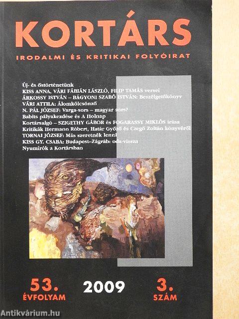 Kortárs 2009. március