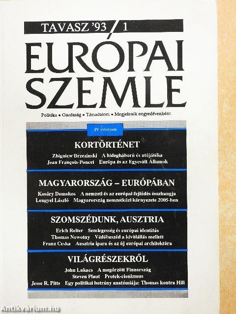 Európai Szemle 1993. tavasz-tél