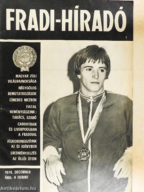 Fradi-híradó 1974. december